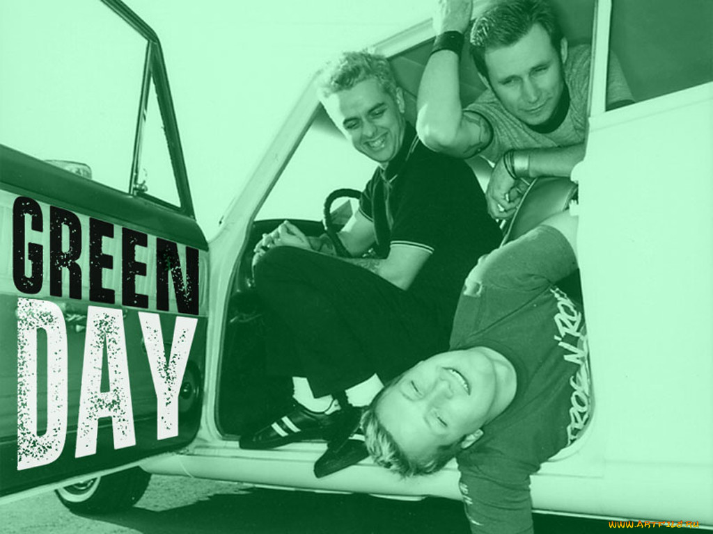 green, day, car, 